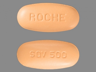 pill-image Invirase 500 MG Oral Tablet