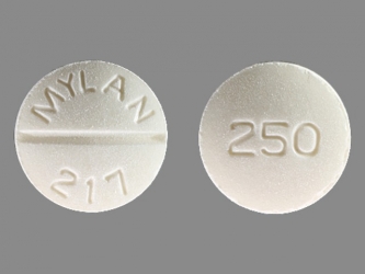 pill-image Tolazamide 250 MG Oral Tablet