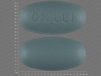 pill-image Trizivir (abacavir 300 MG / lamivudine 150 MG / zidovudine 300 MG) Oral Tablet
