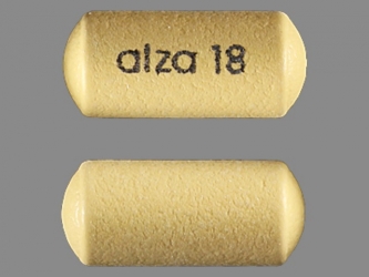 pill-image 24 HR Concerta 18 MG Extended Release Tablet