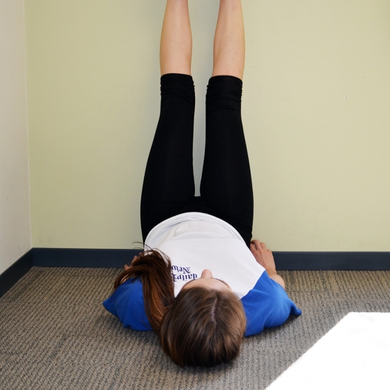 Wall stretches for back sale